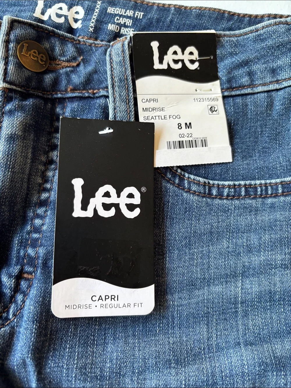 Lee relaxed capri